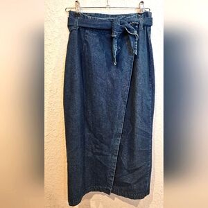 Denim Maxi Skirt